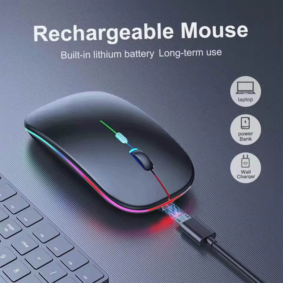 🖱️ Souris Sans Fil Rechargeable GW-680