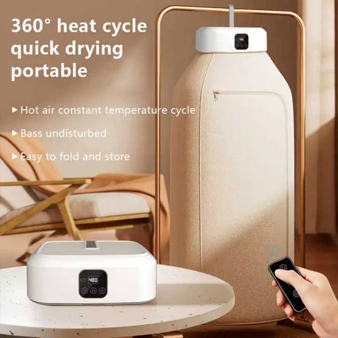 Mini Armoire de Séchage & Désinfection – Portable, Rapide et Télécommandée