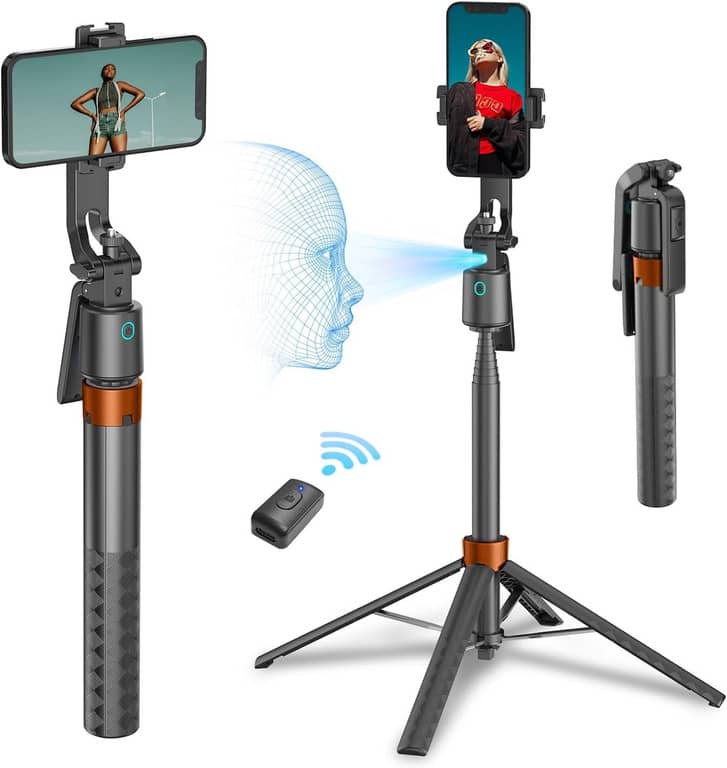 Support Smartphone Intelligent avec Suivi Automatique.