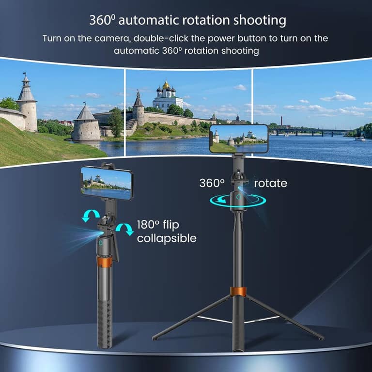 Support Smartphone Intelligent avec Suivi Automatique.